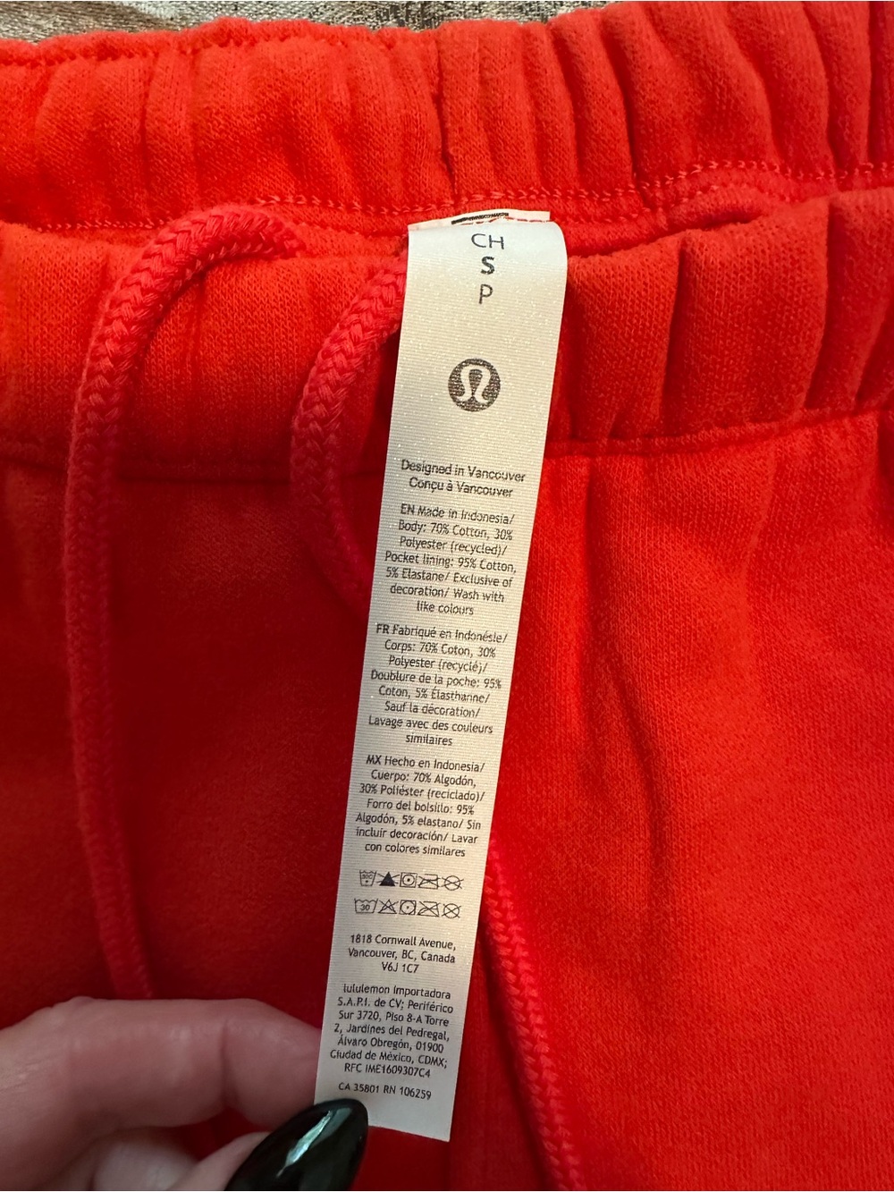 lululemon🍋Steady State Super Loft Short 3.5” Size Small NWT Cherry 🍒 Ember - Picture 7 of 10